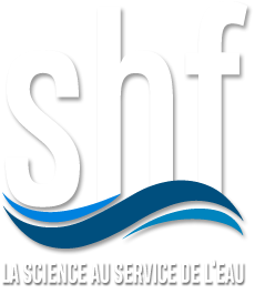 Logo SHF - Société Hydrotechnique de France : La science au service de l'eau